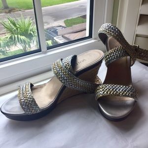 Vaneli Women’s 11 M Woven Wedges
